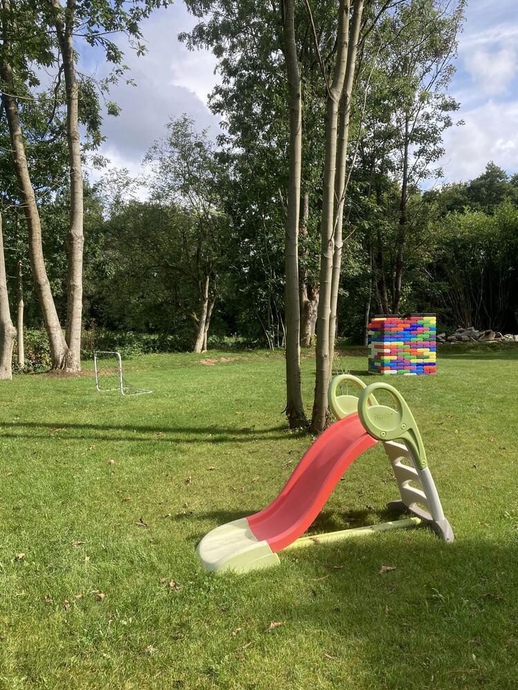 Jeux pour enfants à disposition des convives